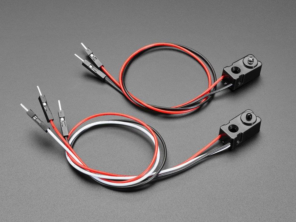 Adafruit IR Break Beam Sensors with Premium Wire Header Ends 3mm LEDs 2167