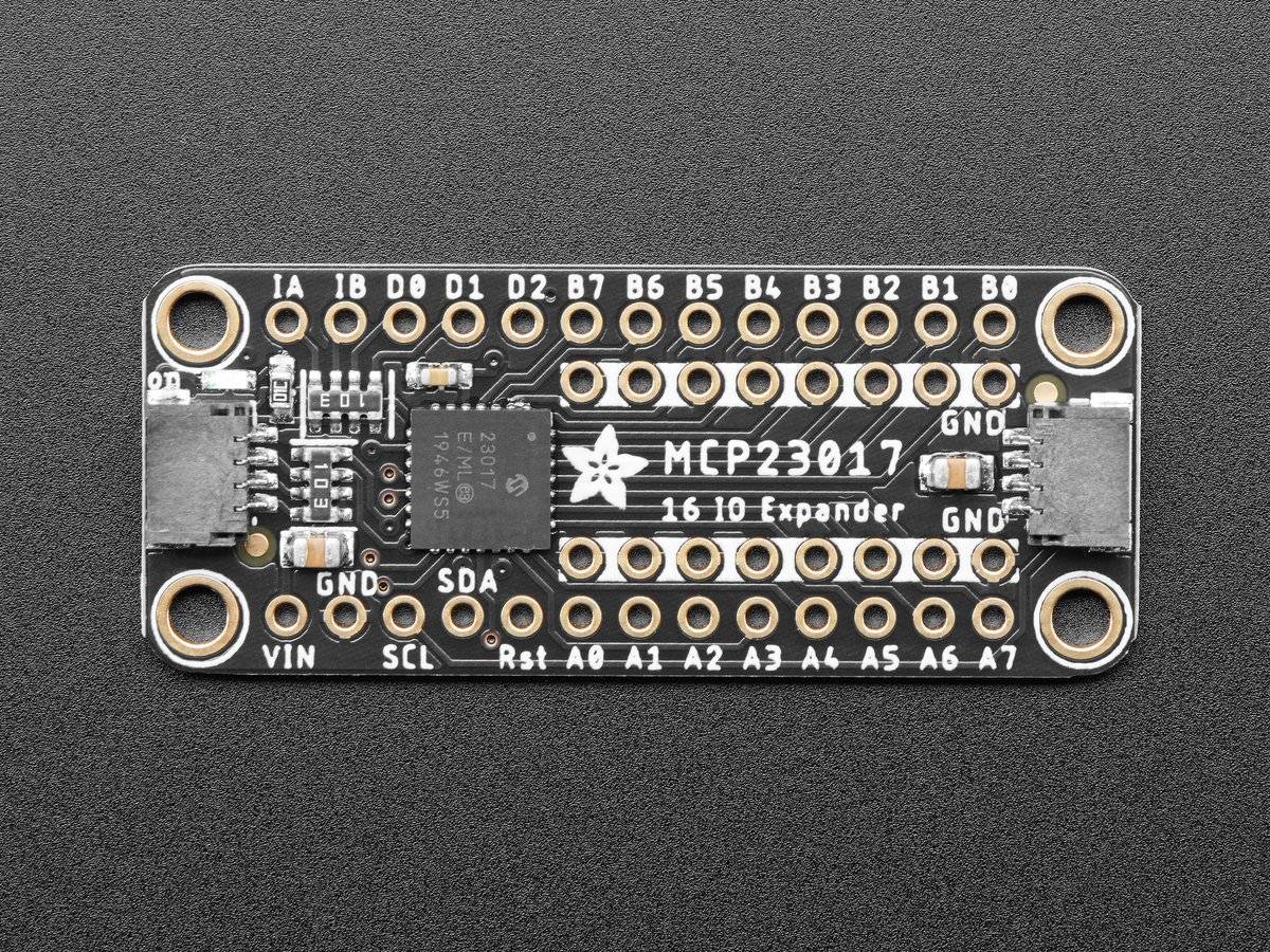 Adafruit MCP23017 I2C GPIO Expander Breakout for Arduino STEMMA QT Qwiic
