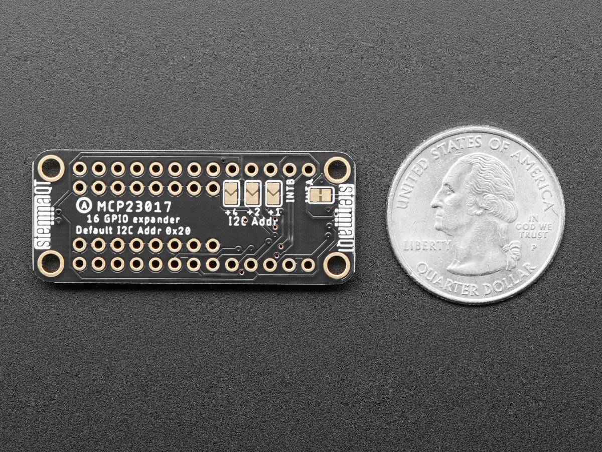 Adafruit MCP23017 I2C GPIO Expander Breakout for Arduino STEMMA QT Qwiic