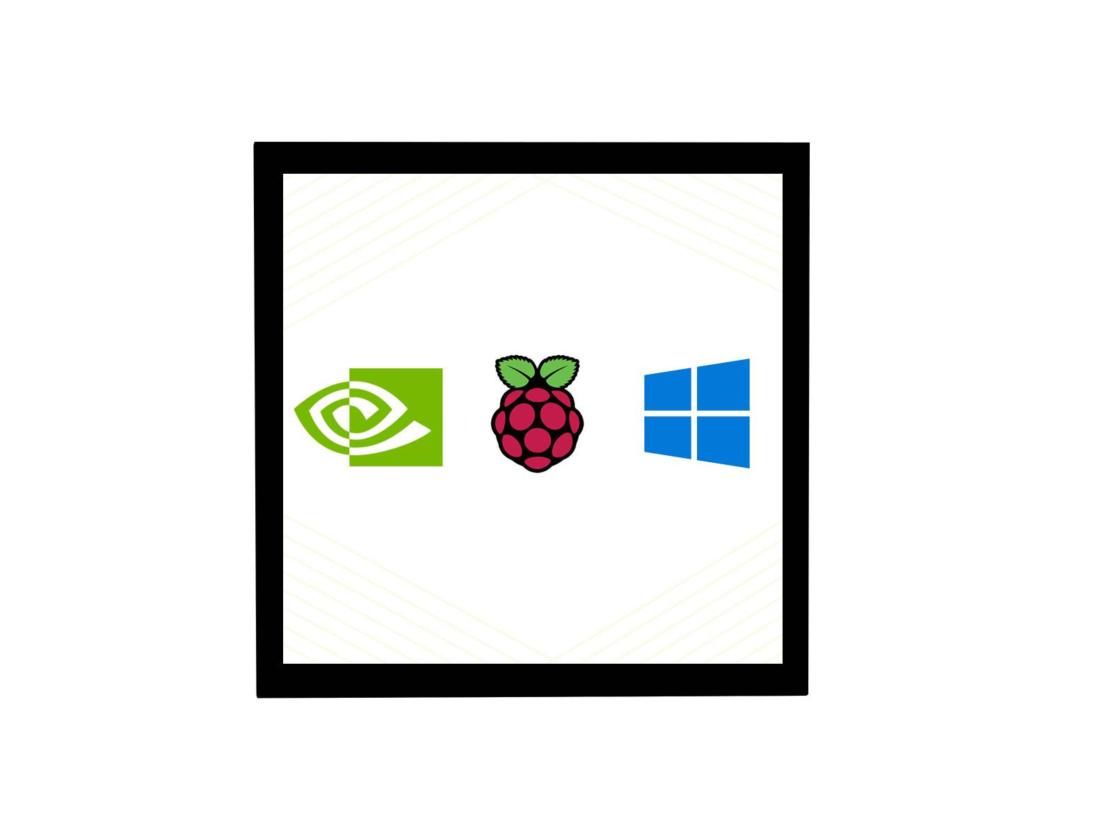 WaveShare 4inch HDMI Capacitive Touch IPS LCD Display (C) 720×720 Fully Laminated Screen