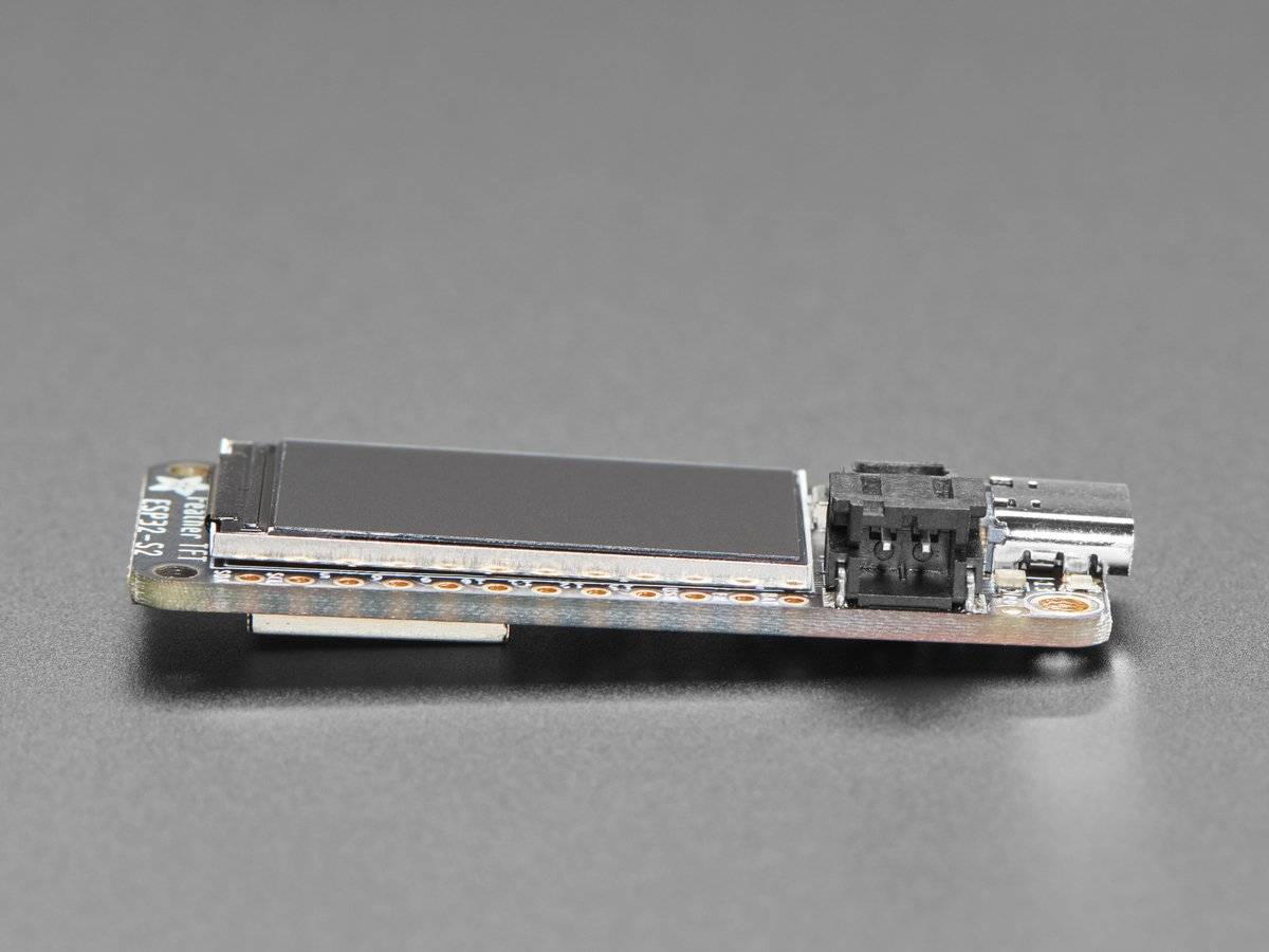 Adafruit ESP32-S2 TFT Feather Board with 4MB Flash 2MB PSRAM STEMMA QT 5300