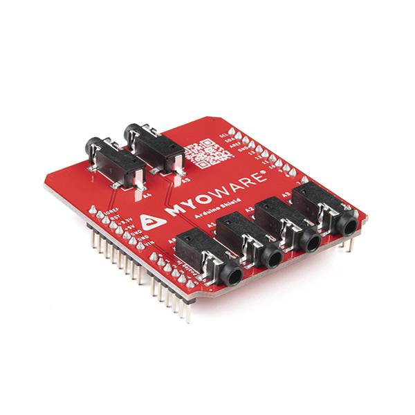 SparkFun MyoWare 2.0 Arduino Shield 6x Connecter for Muscle Sensor DEV-18426