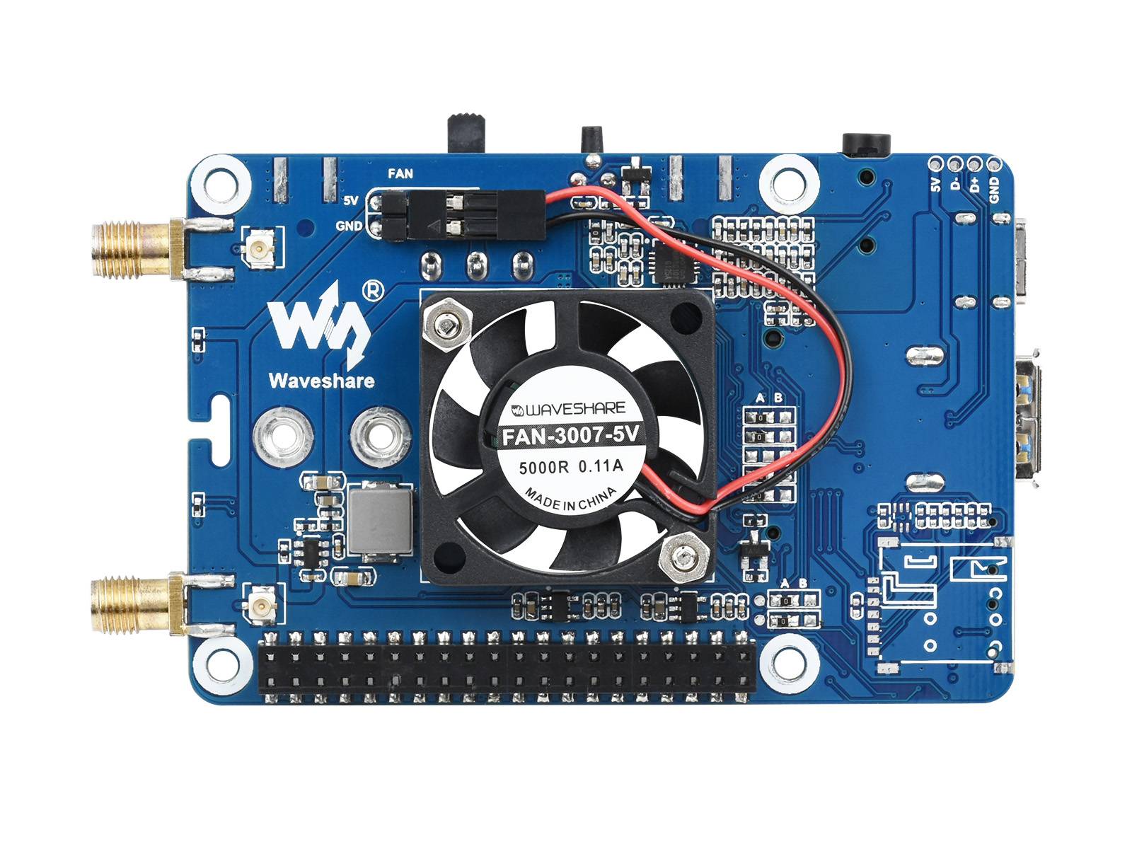 WaveShare SIM7600G-H M.2 4G HAT for Raspberry Pi LTE CAT4 High Speed GNSS