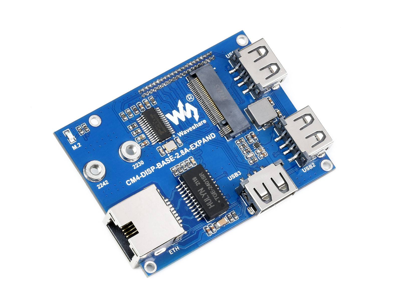 WaveShare 2.8inch Touch Screen Expansion with Raspberry Pi Compute Module 4 21435