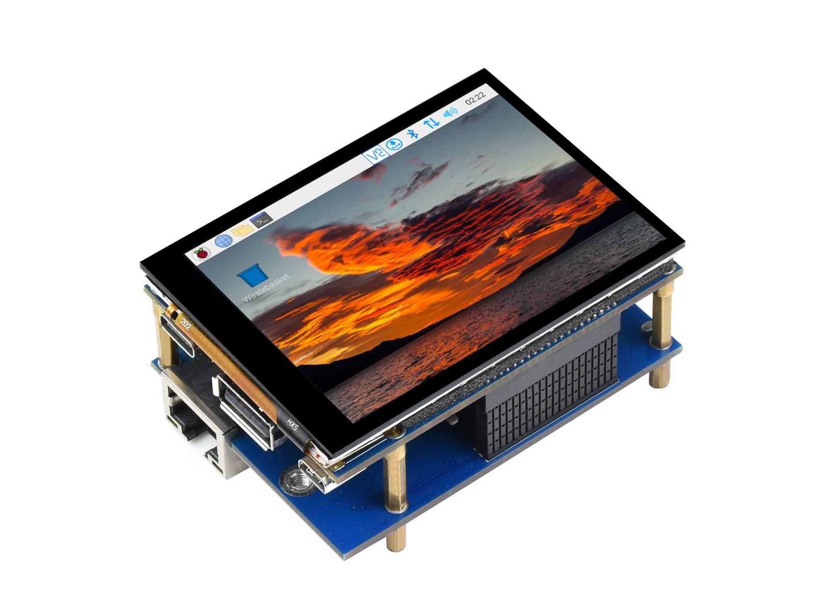 WaveShare 2.8icnh Touch Screen Expansion without Raspberry Pi Compute Module 4
