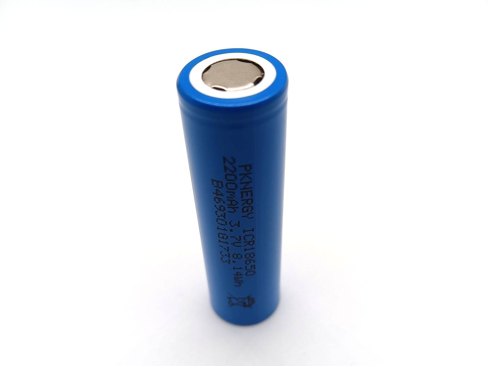 Li-Ion Akku Lithium Ionen Batterie ICR18650 3.7V 2200mAh ohne Schutzschaltung