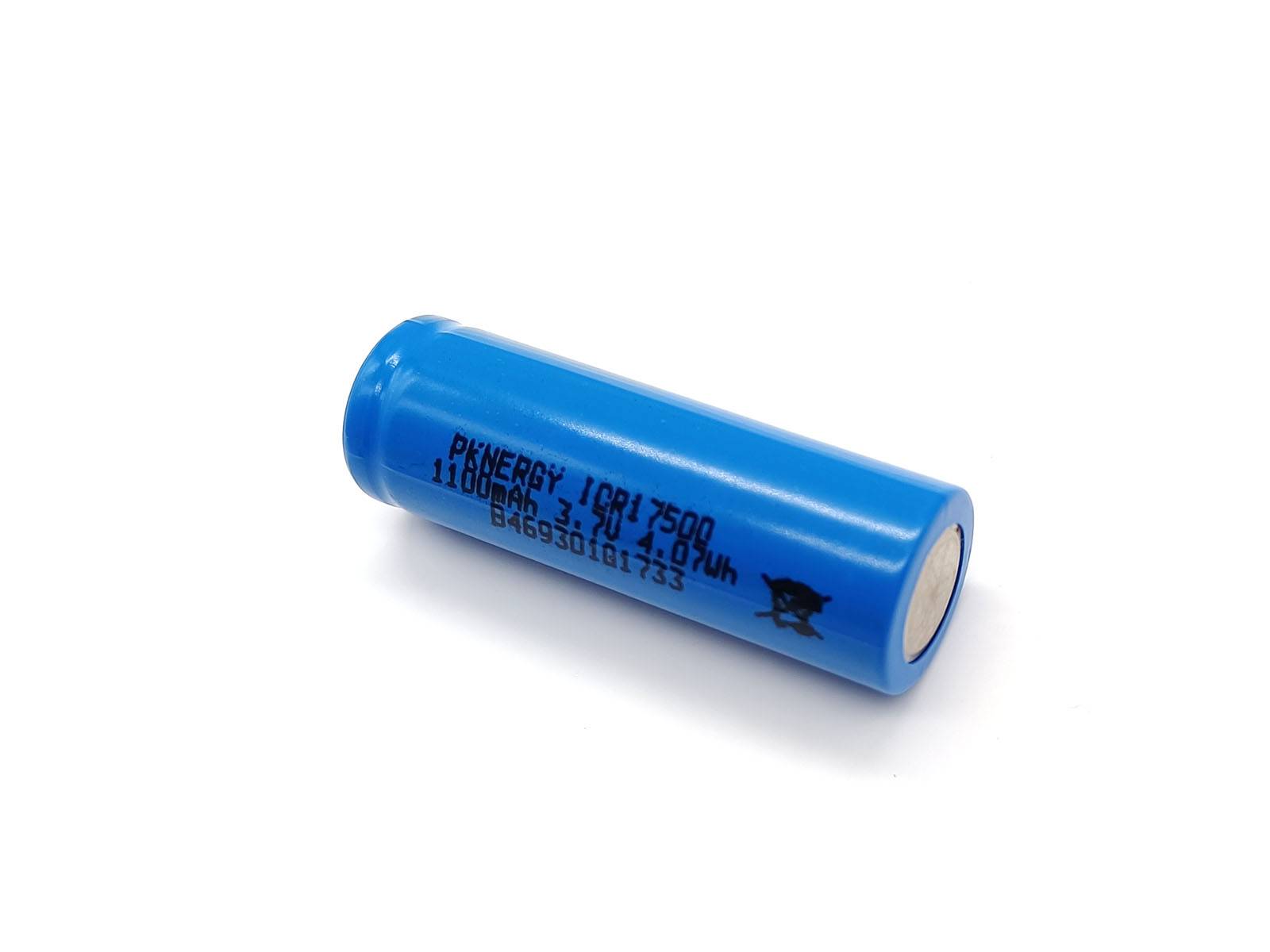 Li-Ion Akku Lithium Ionen Batterie ICR17500 3.7V 1100mAh ohne Schutzschaltung