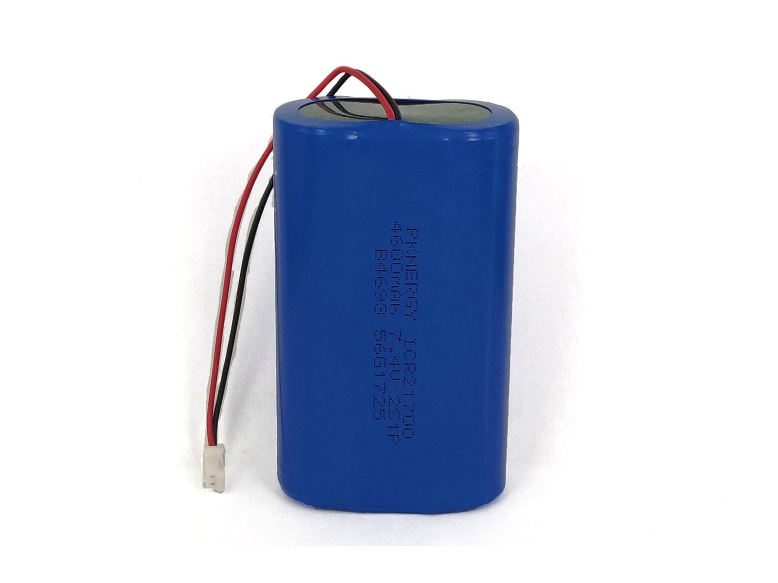 Li-Ion Akku Lithium Ionen Batterie Pack ICR21700 7.4V 4600mAh JST-PHR-2 Stecker