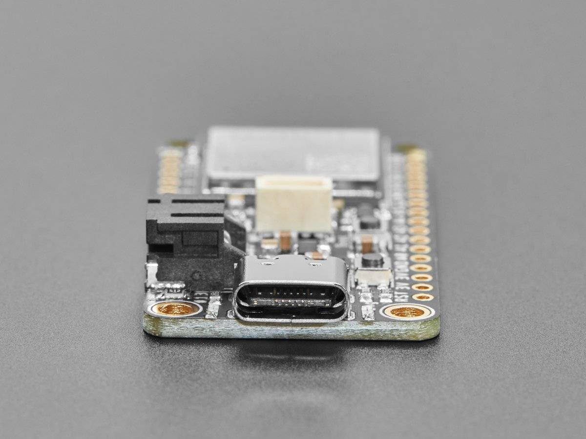 Adafruit ESP32-S3 Feather with 4MB Flash 2MB PSRAM STEMMA QT Qwiic 5477