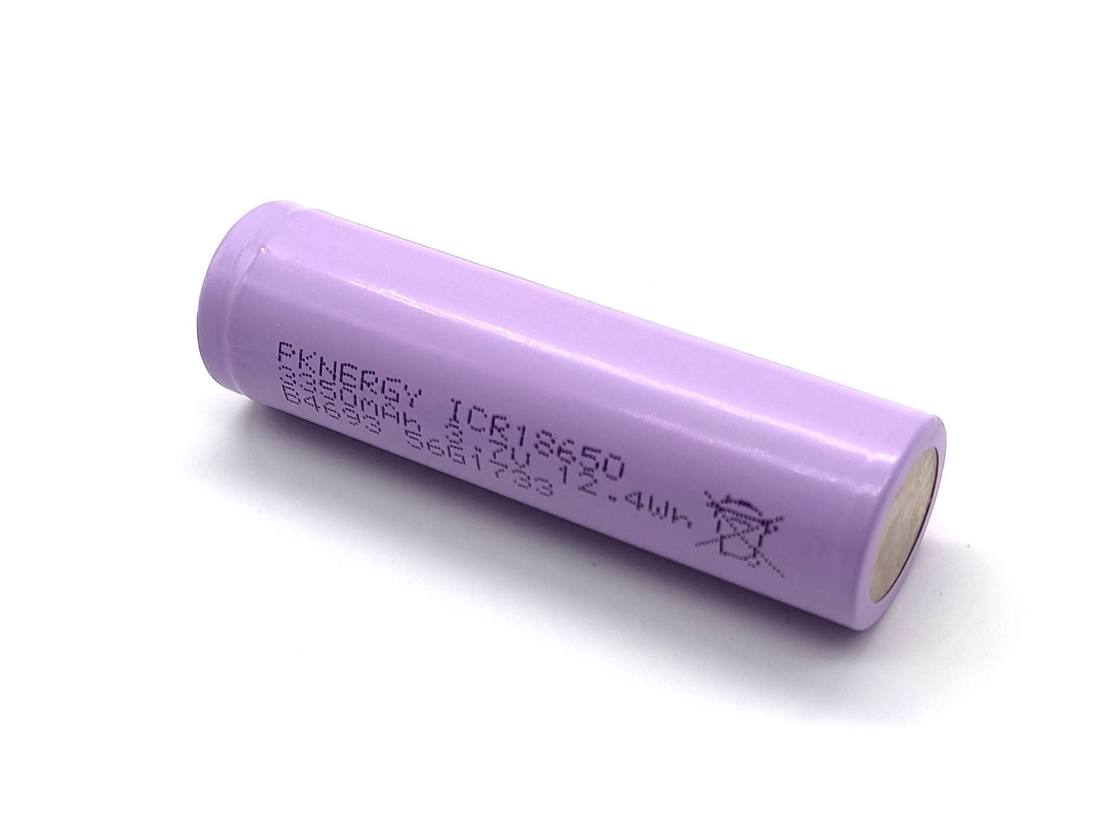 Li-Ion Akku Lithium Ionen Batterie ICR18650 3.7V 3350mAh ohne Schutzschaltung