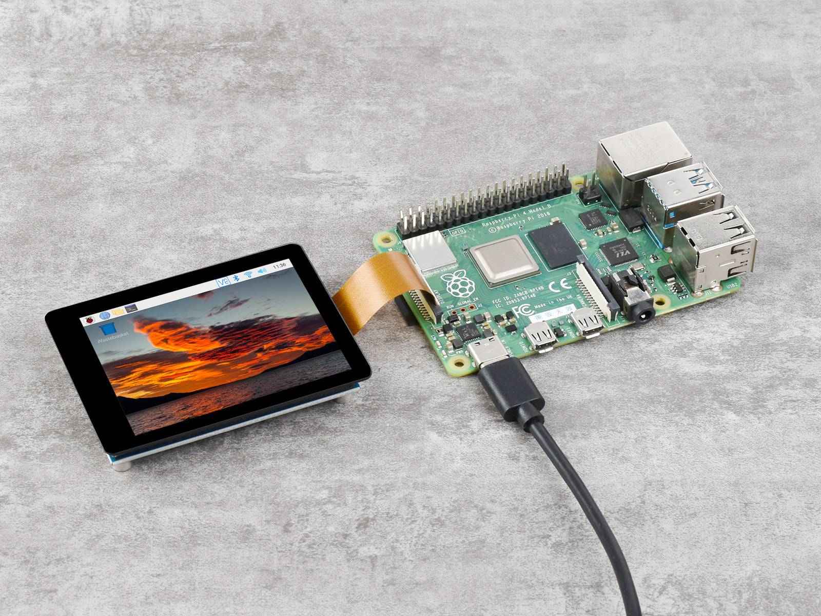 WaveShare 2.8inch Capacitive Touch Display for Raspberry Pi 480x640 DSI IPS