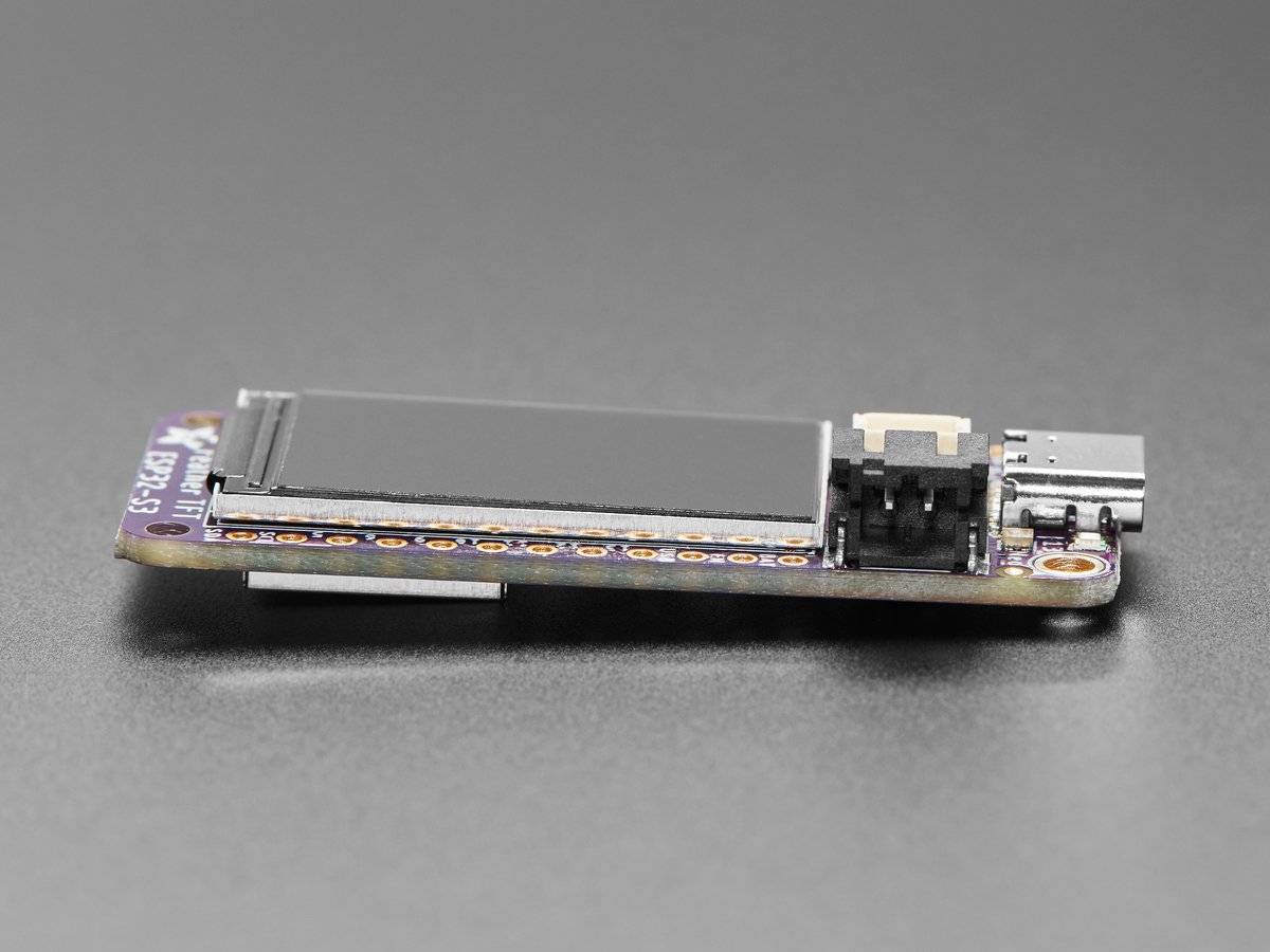 Adafruit ESP32-S3 TFT Display Feather Board 4MB Flash 2MB PSRAM STEMMA QT 5483