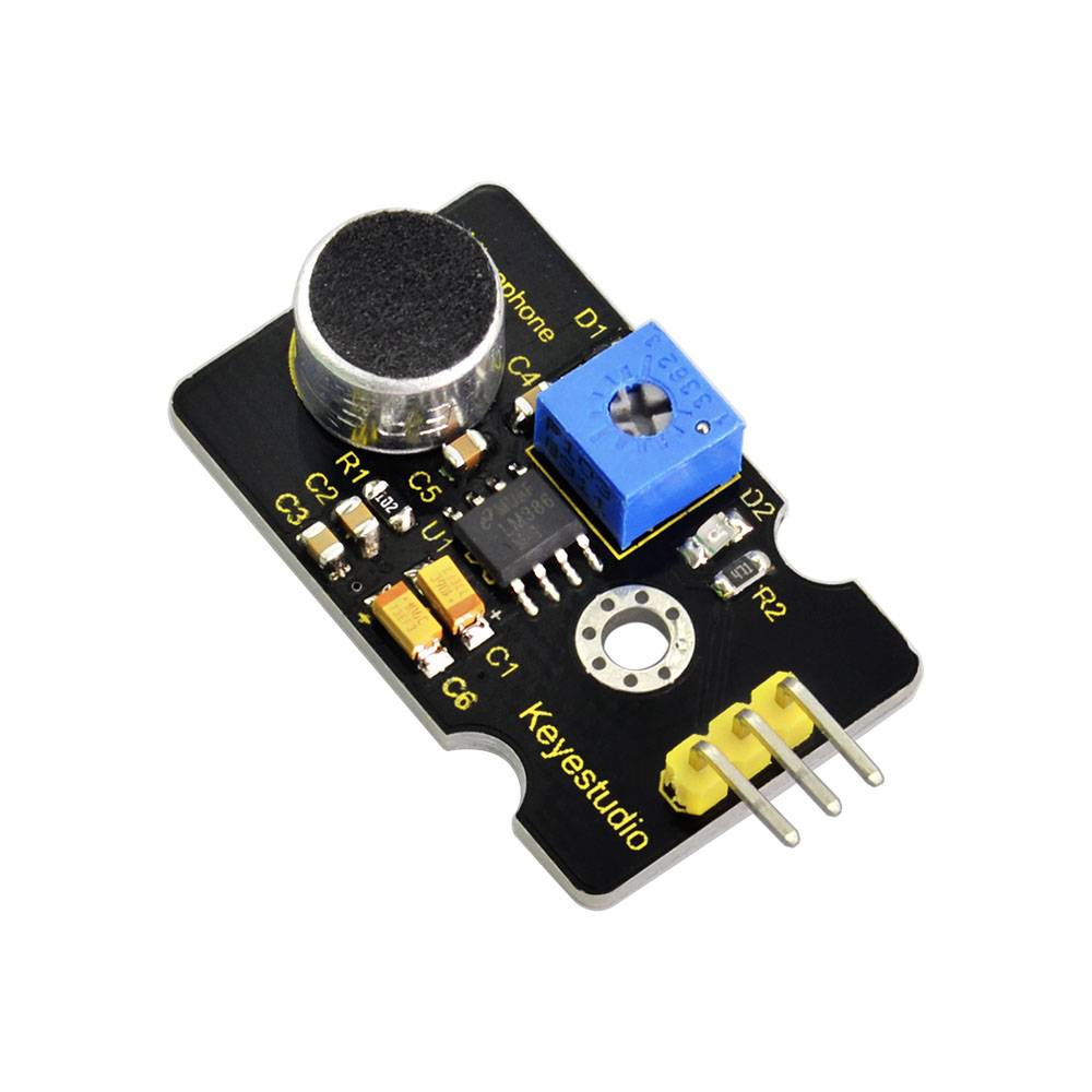 Keyestudio Analog Sound Noise Microphone Sensor Detection Module for Arduino