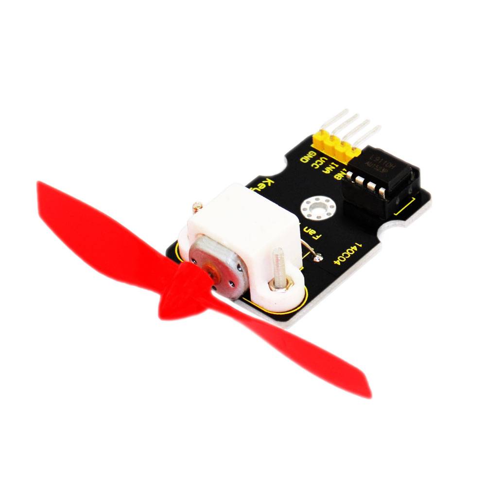 Keyestudio L9110 Fan Module with Motor Control Chip Compatible with Arduino