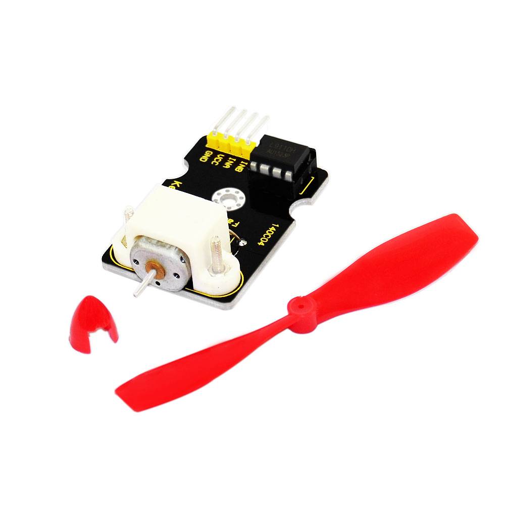 Keyestudio L9110 Fan Module with Motor Control Chip Compatible with Arduino