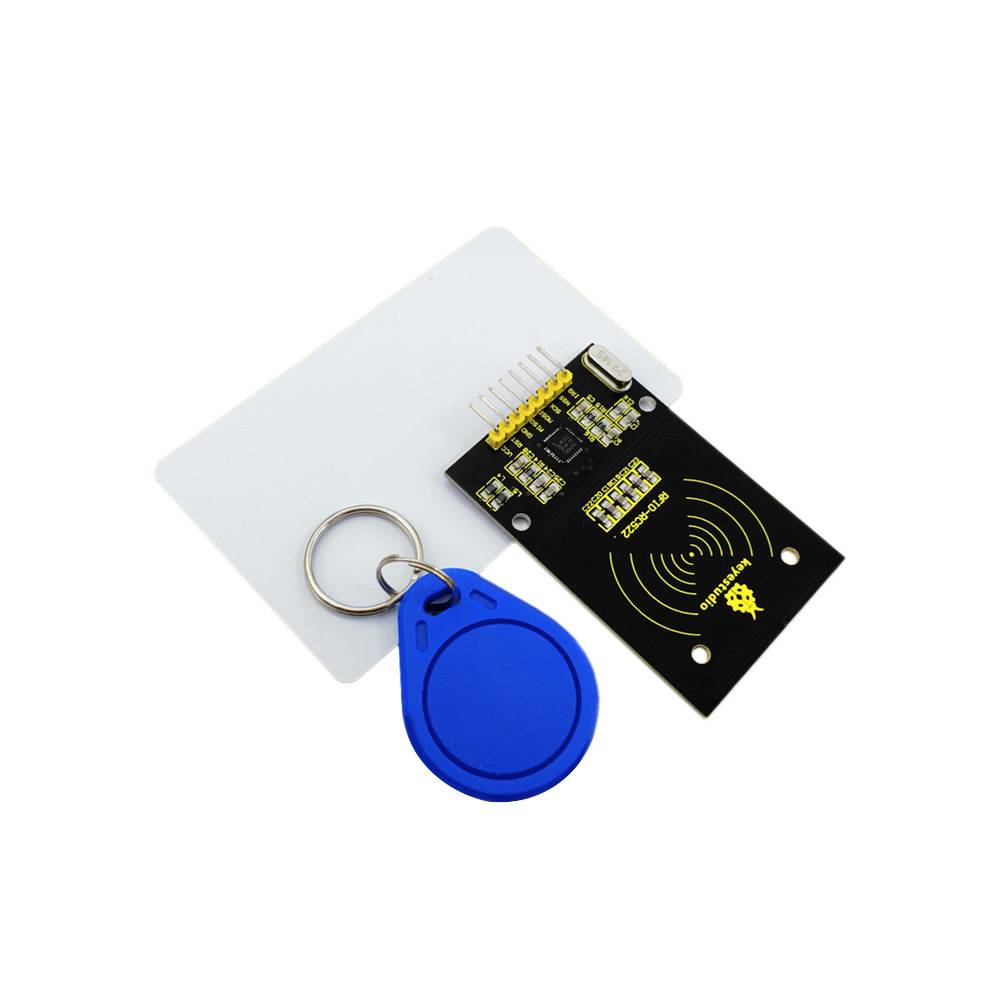Keyestudio MFRC522 RFID Module Kit with IC Card Key Ring for Arduino