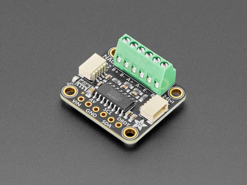 Adafruit NAU7802 24-Bit ADC Compatible with Arduino STEMMA QT Qwiic 4538