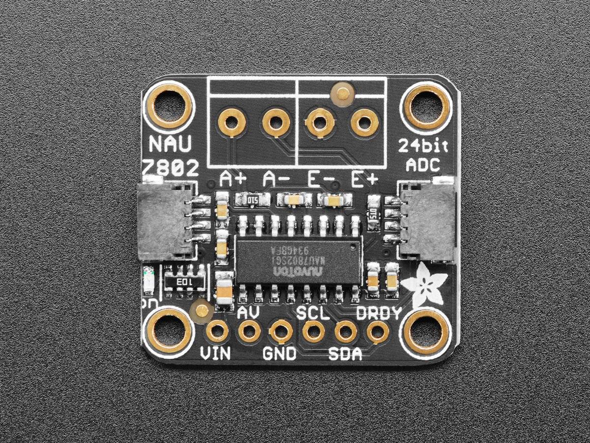 Adafruit NAU7802 24-Bit ADC Compatible with Arduino STEMMA QT Qwiic 4538