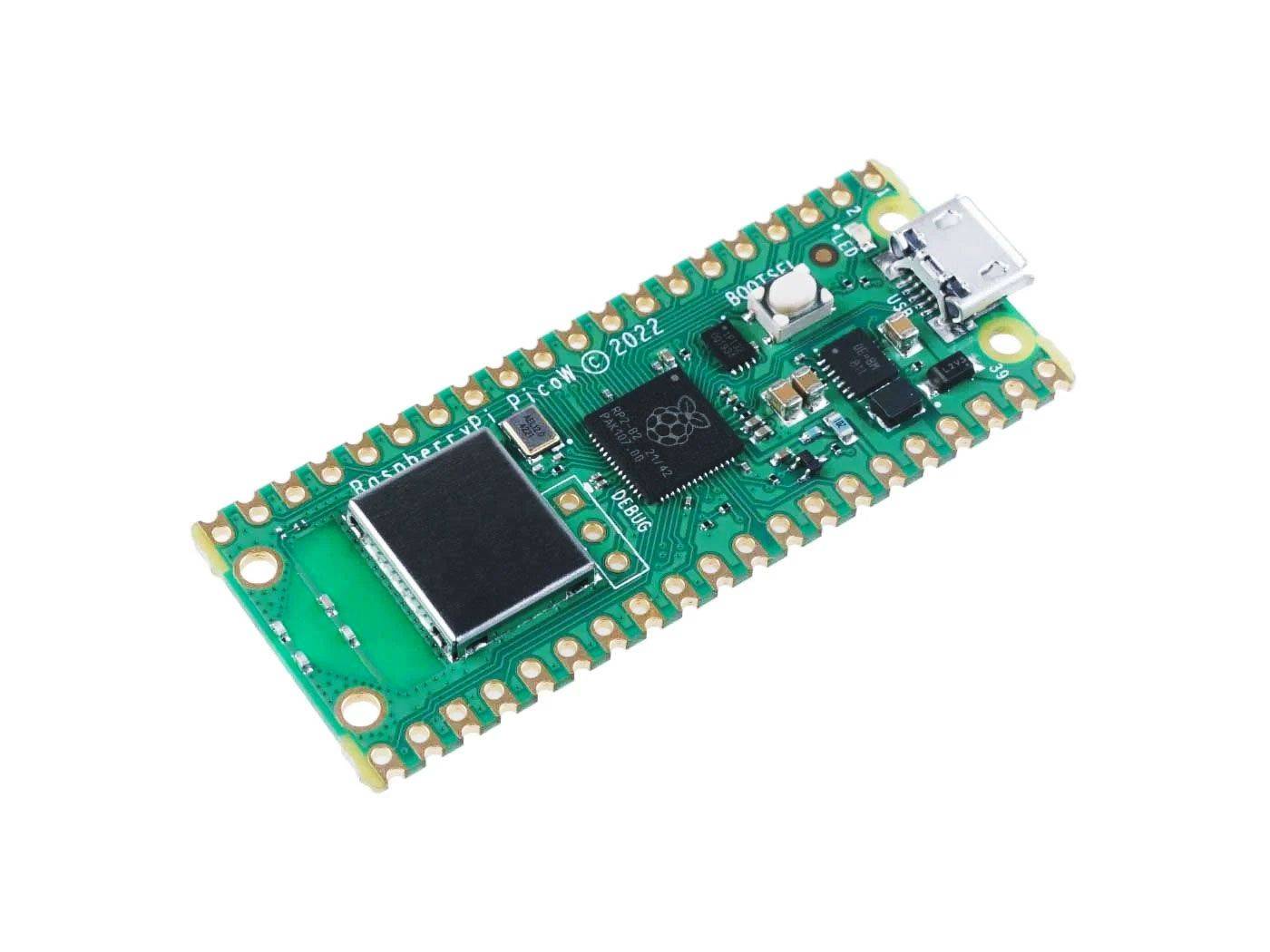 Raspberry Pi Pico W Dev Board with Wireless Chip CYW43439