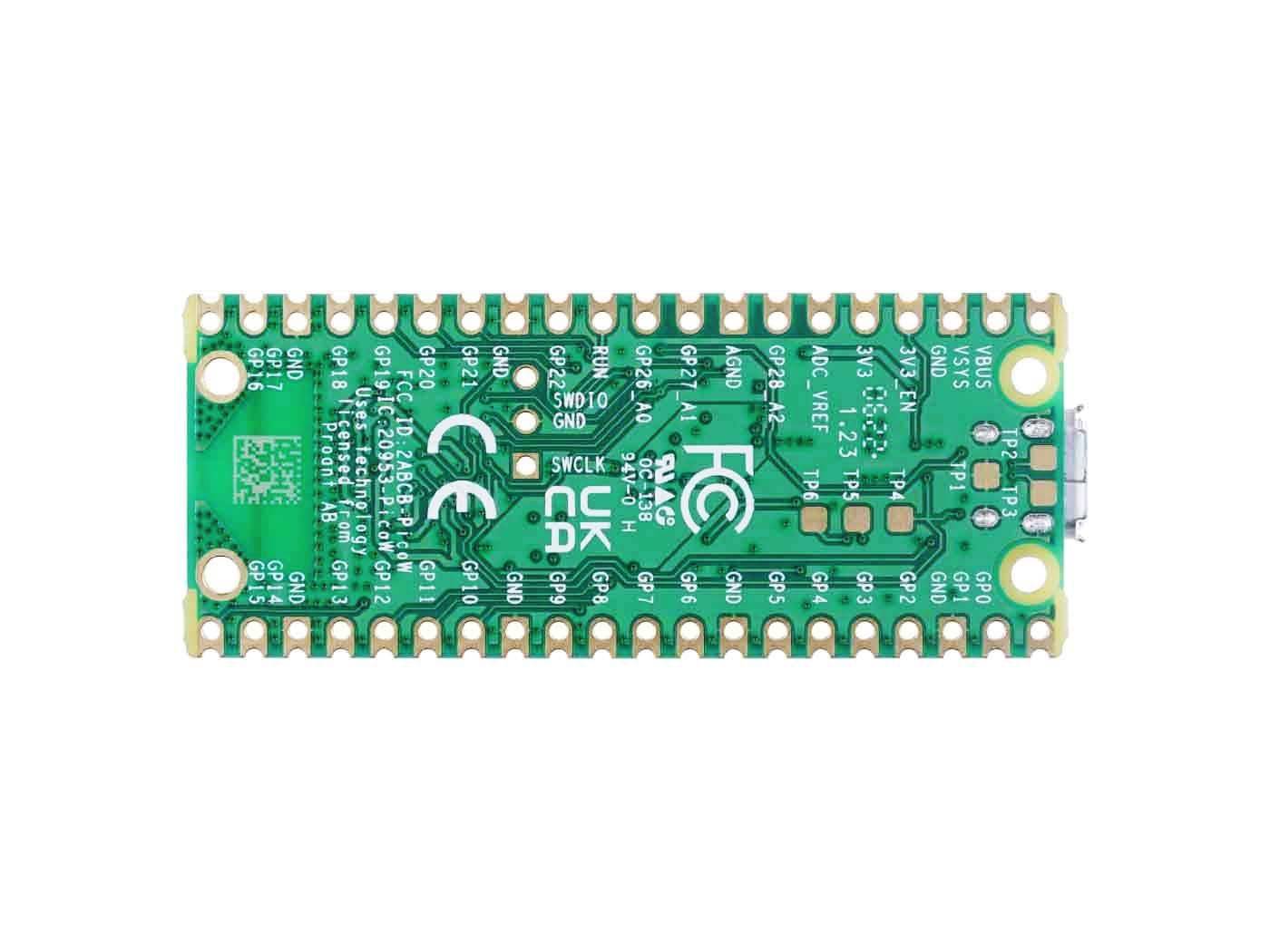 Raspberry Pi Pico W Dev Board with Wireless Chip CYW43439
