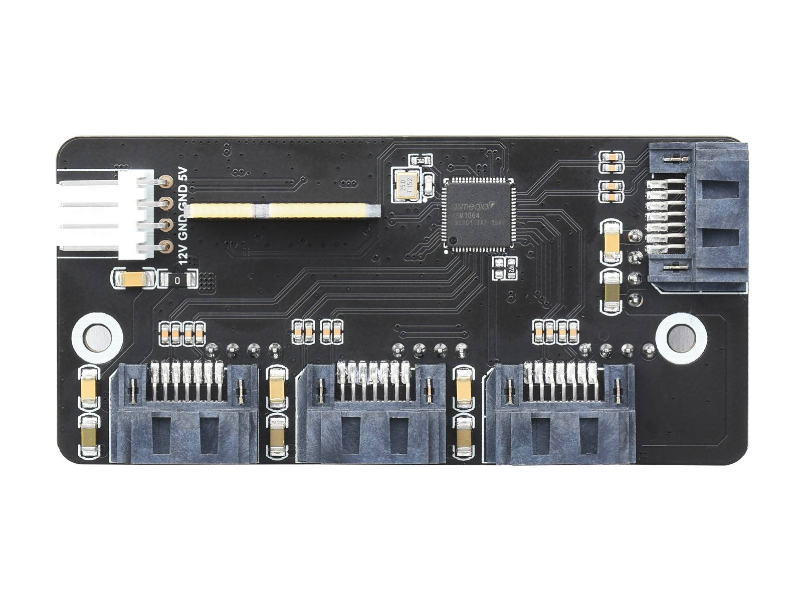 WaveShare PCIe to 4CH SATA 3.0 Expander Supports Raspberry Pi CM4