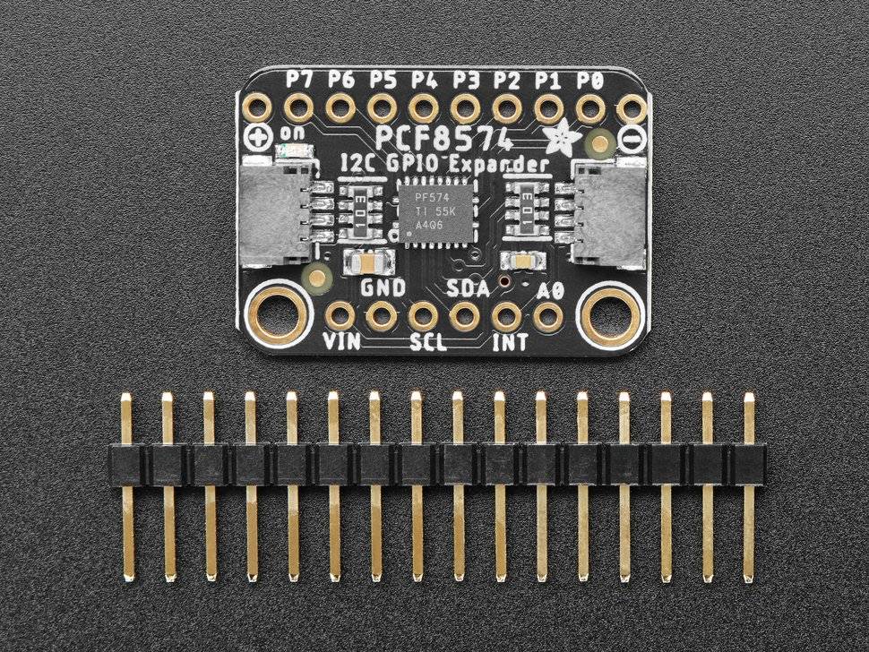 Adafruit PCF8574 I2C GPIO Expander Breakout STEMMA QT Qwiic 5545