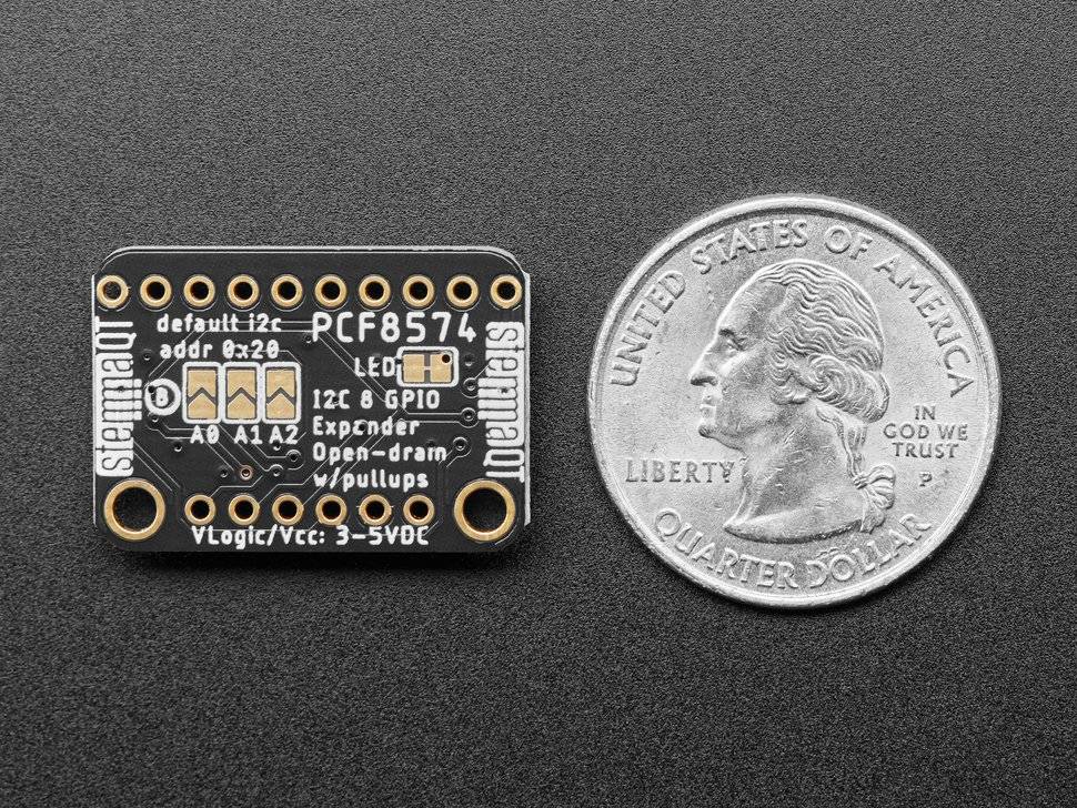 Adafruit PCF8574 I2C GPIO Expander Breakout STEMMA QT Qwiic 5545