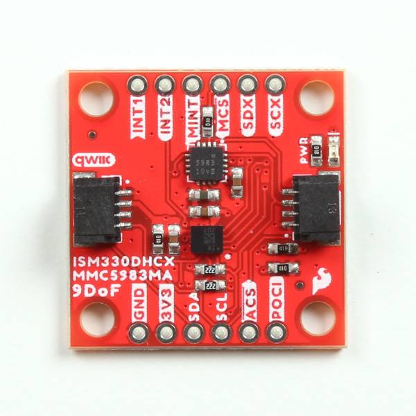 SparkFun 9DoF IMU Breakout ISM330DHCX MMC5983MA Qwiic SEN-19895