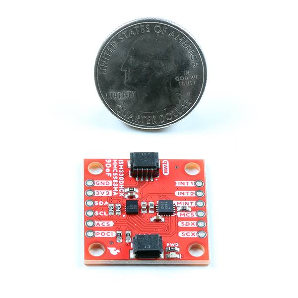 SparkFun 9DoF IMU Breakout ISM330DHCX MMC5983MA Qwiic SEN-19895