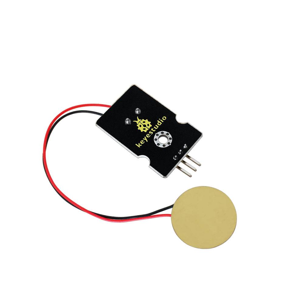 Keyestudio Analog Piezoelectric Ceramic Vibration Sensor for Arduino
