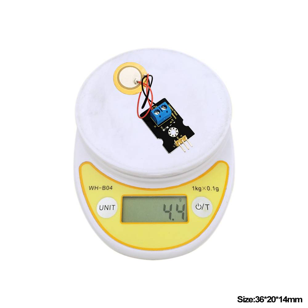 Keyestudio Analog Piezoelectric Ceramic Vibration Sensor for Arduino