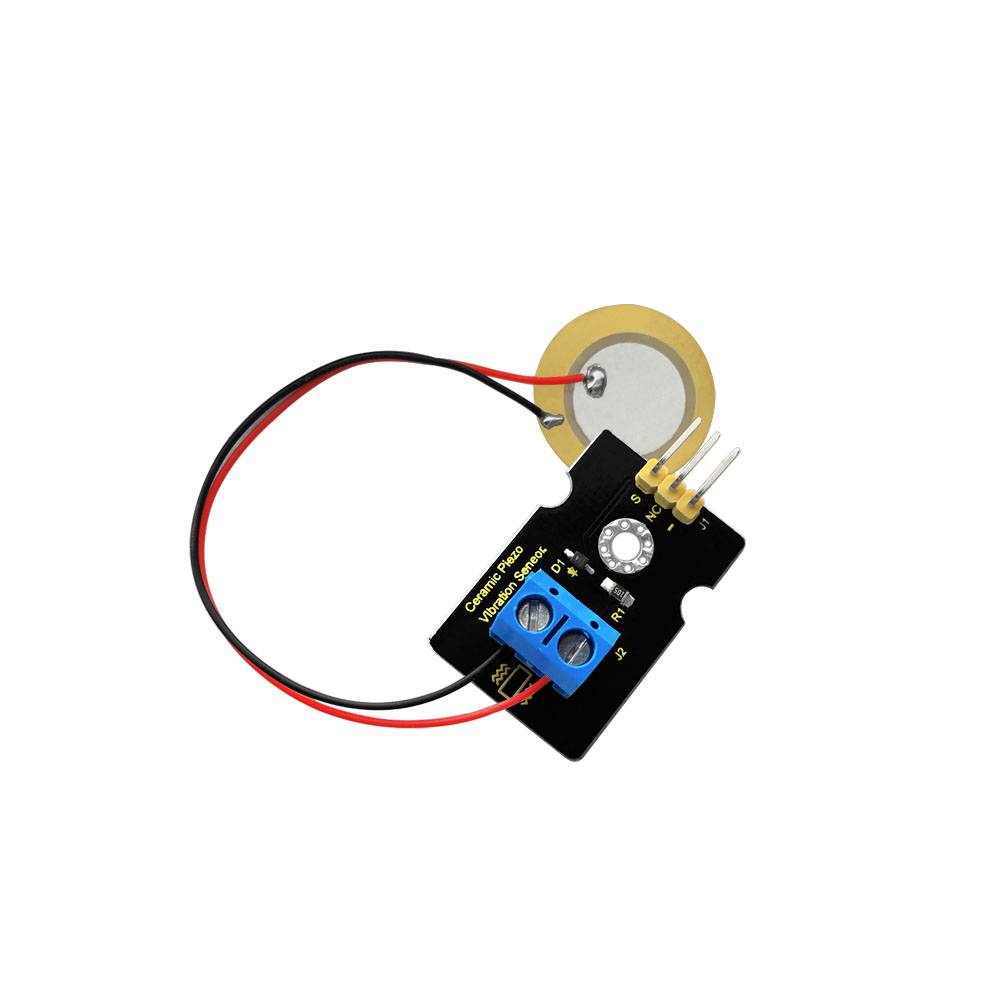 Keyestudio Analog Piezoelectric Ceramic Vibration Sensor for Arduino