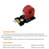 Keyestudio TA12-200 Current Detection Sensor Module for Arduino Keyestudio TA12-200 Current Detection Sensor Module for Arduino