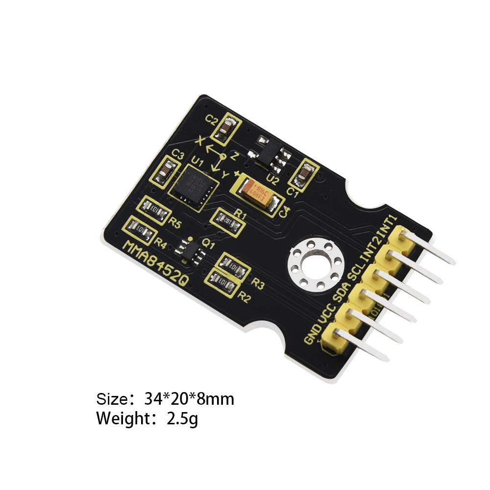 Keyestudio MMA8452Q Module Triaxial Digital Acceleration Tilt Sensor for Arduino