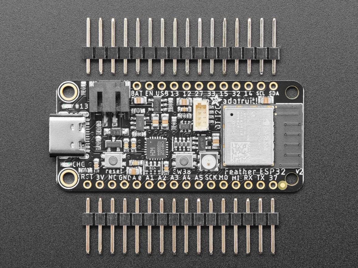 Adafruit ESP32 Feather V2 with 8MB Flash 2MB PSRAM USB Type C QT I2C 5400