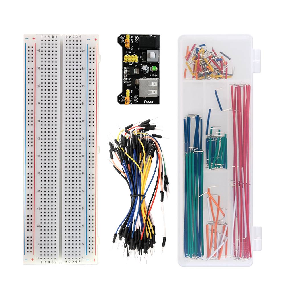 Keyestudio DIY Starter Kit for Arduino Breadboard Jumper Wires Power Module