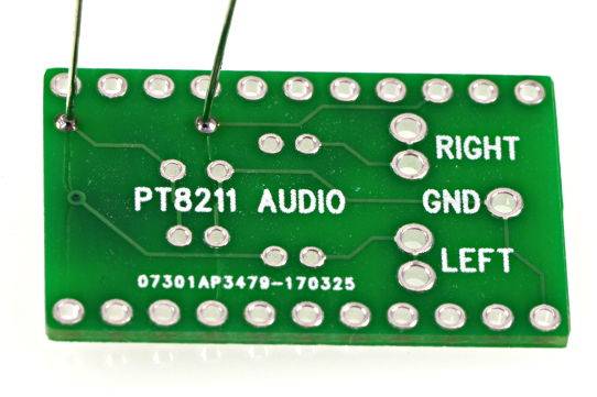 PJRC PT8211 Audio Kit for Teensy 3.x and Teensy 4.x