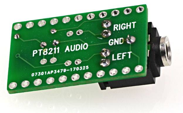 PJRC PT8211 Audio Kit for Teensy 3.x and Teensy 4.x