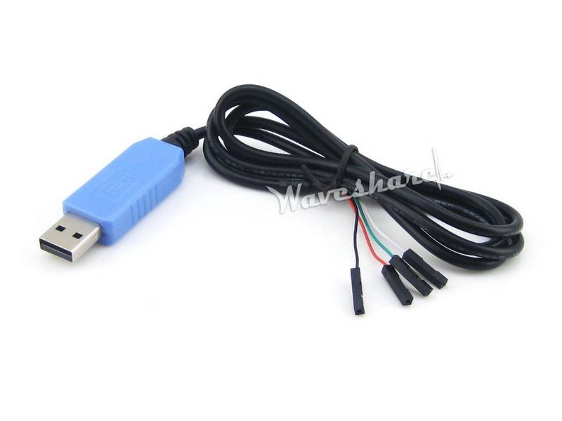 WaveShare USB to TTL 4Pin Wire PL2303 Convertor Support Windows 7965