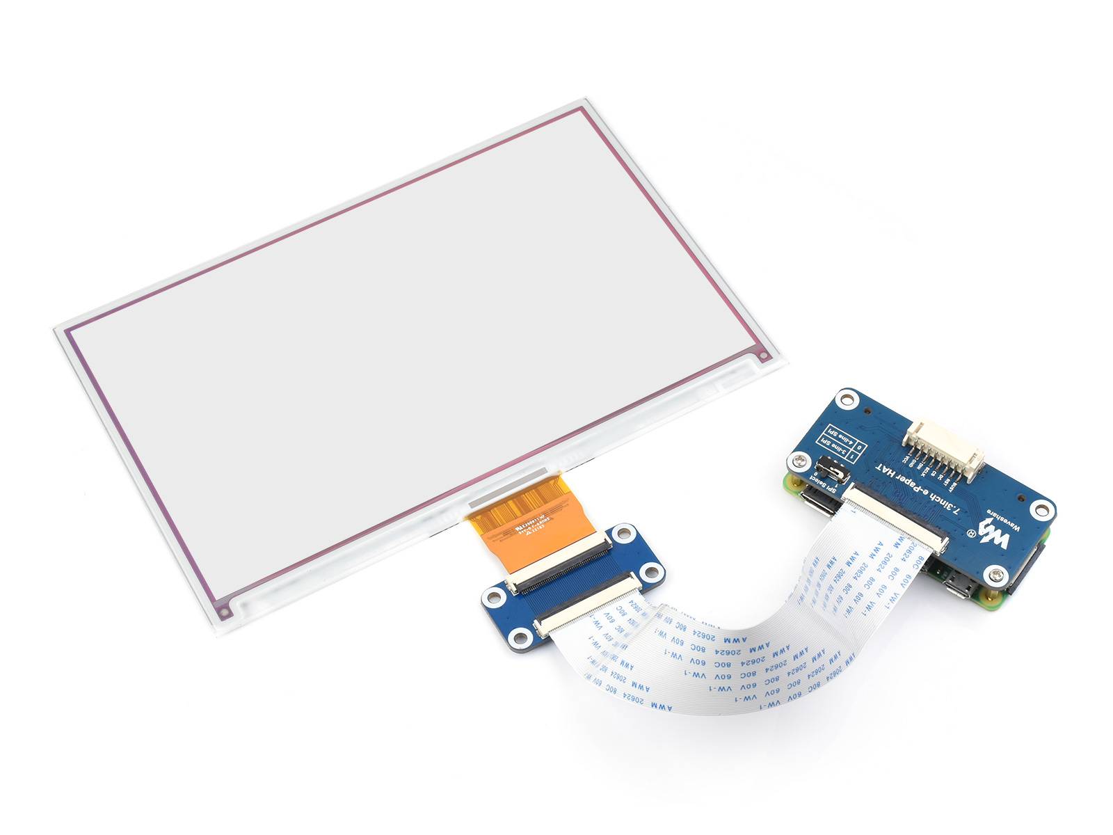 WaveShare 7.3inch ACeP 7-Color E-Paper E-Ink Display Module 800x480 SPI