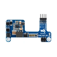 WaveShare Power over Ethernet HAT (E) for Raspberry Pi 3B+/4B 802.3af-Compliant WaveShare Power over Ethernet HAT (E) for Raspberry Pi 3B+/4B 802.3af-Compliant