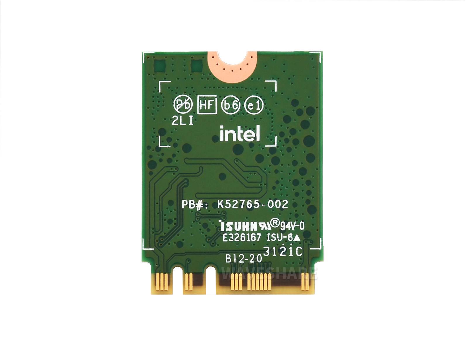 WaveShare Wireless AX210 NIC Gigabit Tri-Band Wi-Fi 6E 802.11AX Bluetooth 5.2