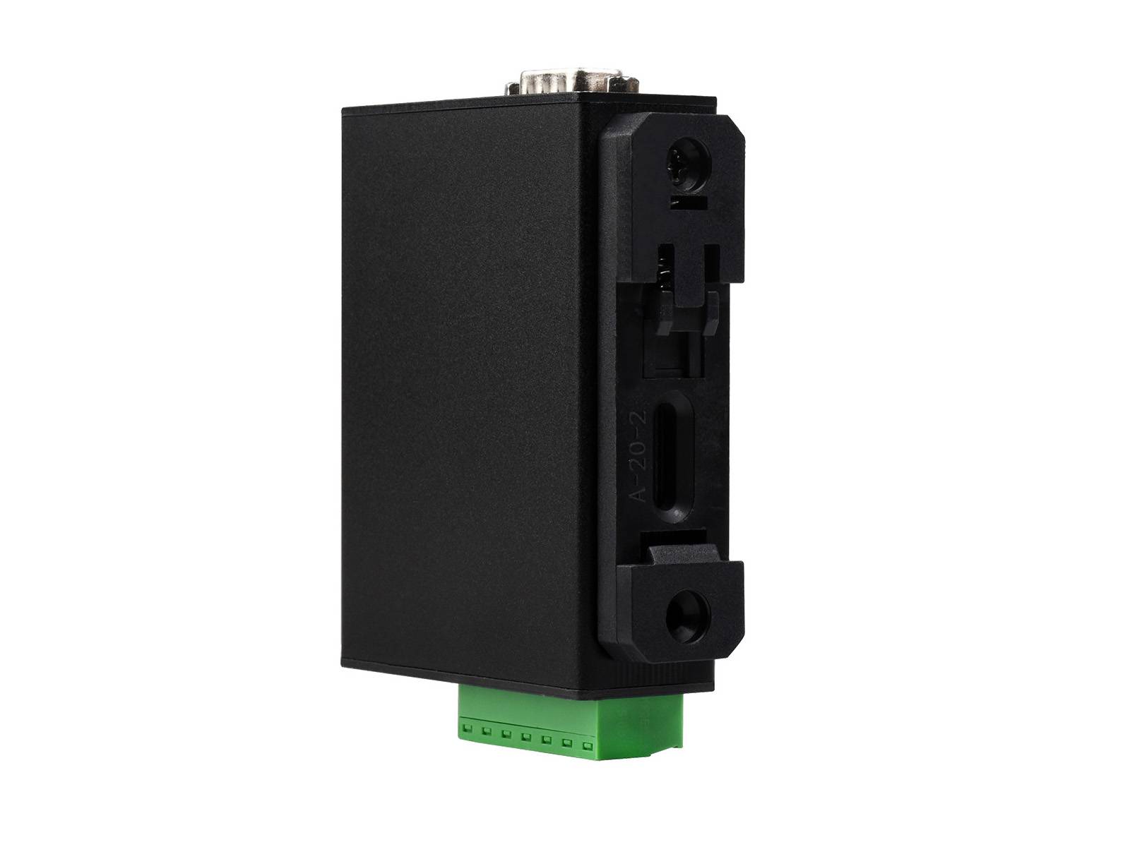 WaveShare Rail-Mount Serial Server RS232/485/422 to RJ45 Ethernet Module POE