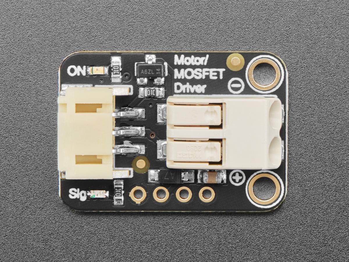Adafruit MOSFET Driver with STEMMA JST PH 2mm for Motors Solenoids LEDs etc