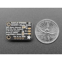 Adafruit MOSFET Driver with STEMMA JST PH 2mm for Motors Solenoids LEDs etc Adafruit MOSFET Driver with STEMMA JST PH 2mm for Motors Solenoids LEDs etc