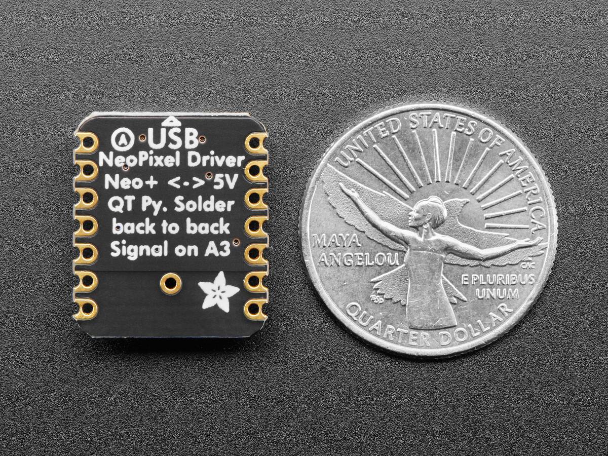 Adafruit NeoPixel Driver BFF Add-On for QT Py and Xiao 5645