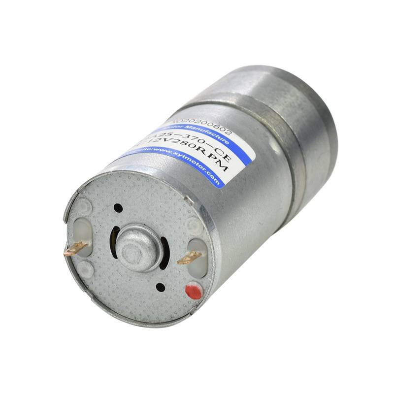XYT 12V Mini DC Motor DC Gear Motor JGA25-370 Spur Gear Motor 620rpm