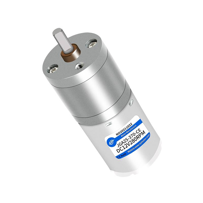 XYT 6V Mini DC Motor DC Gear Motor JGA25-370 Spur Gear Motor 170rpm