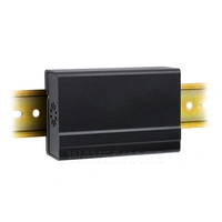 WaveShare DIN Rail Aluminum Case for Raspberry Pi 4 with Cooling Fan Heatsinks WaveShare DIN Rail Aluminum Case for Raspberry Pi 4 with Cooling Fan Heatsinks