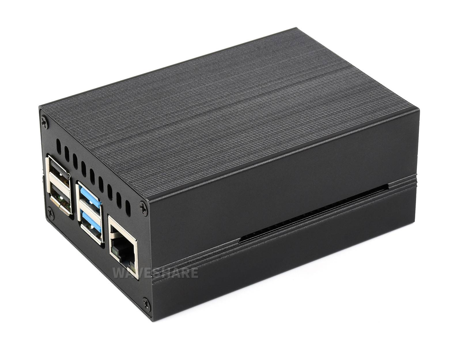 WaveShare Stripe Aluminum Cooling Case for Raspberry Pi 4